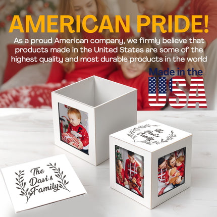 Personalized Custom Photo Storage Box Keepsake Gift Box