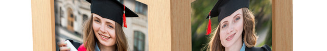 Personalized Mini Photo Cube with Name