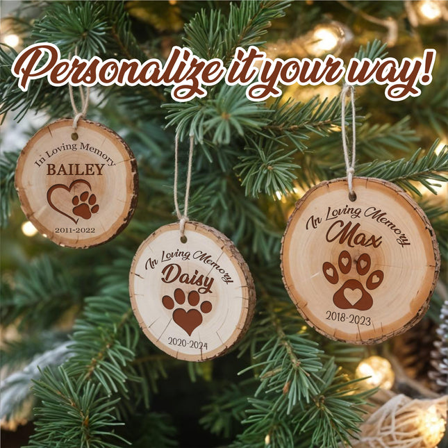 Personalized Memorial Pet Ornament