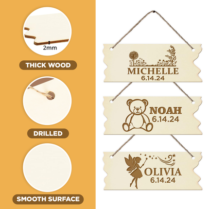 Personalized Name Sign, Custom Name Sign for Nursery