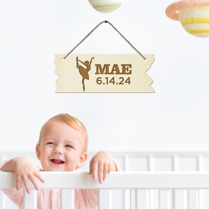 Personalized Name Sign, Custom Name Sign for Nursery
