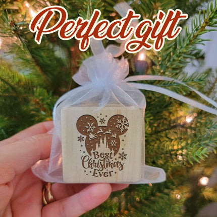 Engraved Christmas Blocks for Boy & Girl