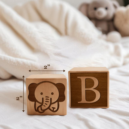 Engraved Nursery Name Blocks, Custom Nursery Decor