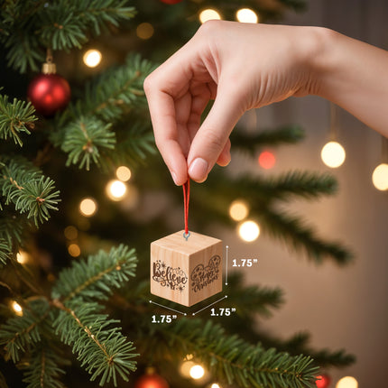 Engraved Christmas Blocks for Boy & Girl