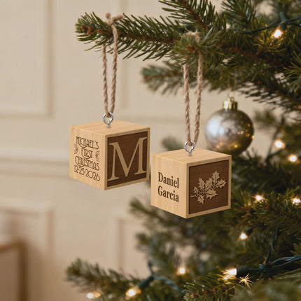 Personalized Baby First Christmas Ornament 2025