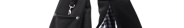 Personalized Black Dog Sling Carrier