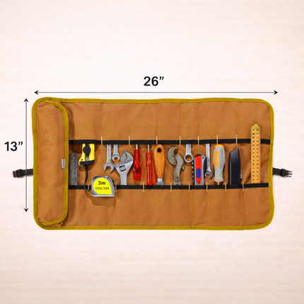 Personalized Embroidered Carhartt Tool Roll Organizer