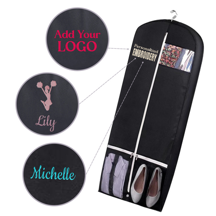Personalized Garment bag for Cheer Outfit - Embroidered Cheerleader, Gift For Her, Gift for Dancer