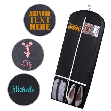 Personalized Garment bag for Travel