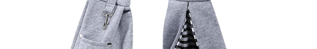 Personalized Gray Dog Sling Carrier