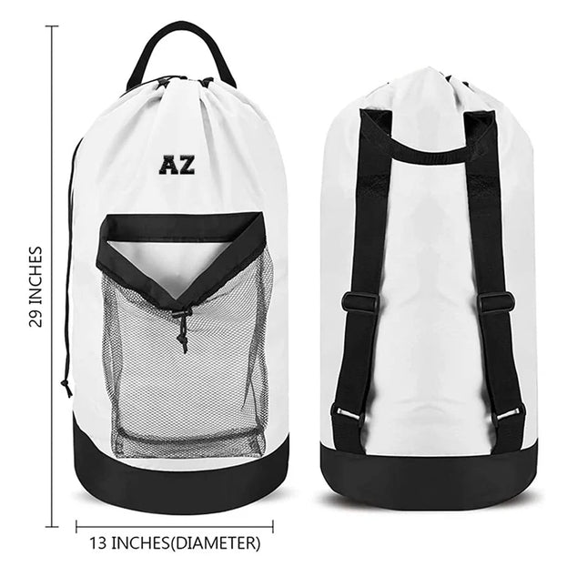 Personalized laundry bag with Initials