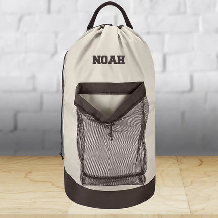 Laundry bag with your name or initials 