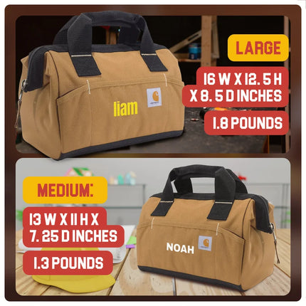 Custom Tool Bag with Large Main Compartment