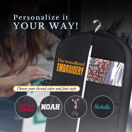 Personalized Garment bag for Travel