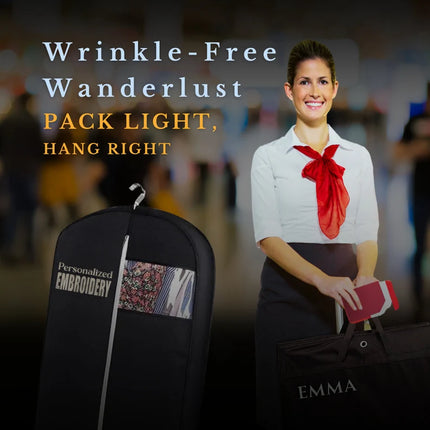 Personalized Garment bag for Travel