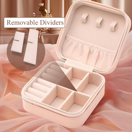 custom engraved jewelry box for women personalized jewelry organizer travel box for girls customized ring box for mom