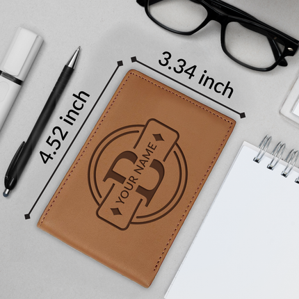 Personalized PU Leather Slim Wallet