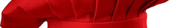 Customized Red Chef Hat with Custom Name