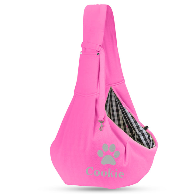 Embroidered Pet Sling Carrier