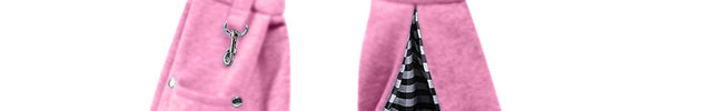 Personalized Pink Dog Sling Carrier